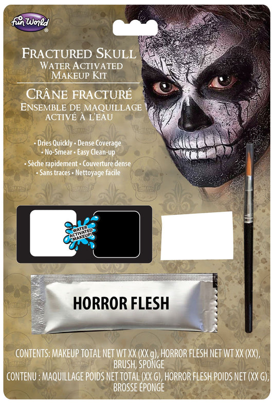 Horror Flesh Makeup Kit Fractures Skull