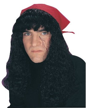 Pirate Bandana With Hair