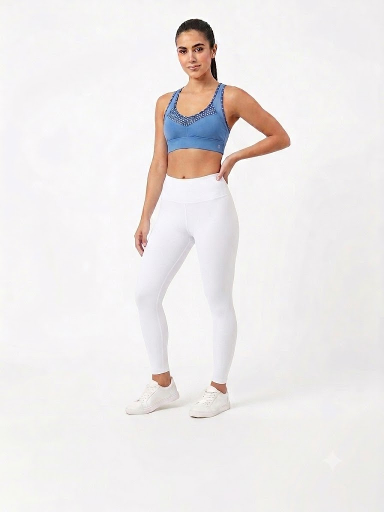 Cecilia Sports Bra Fed Blue