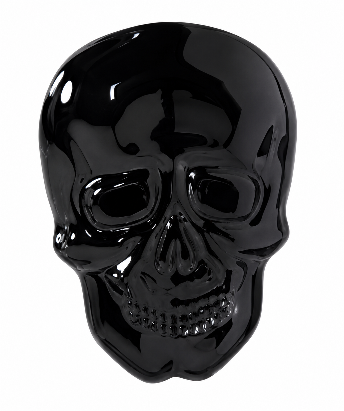 Skull Tray Halloween 9.25 x 13 Black