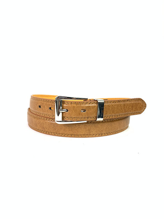 Men's Dress Belt Tan