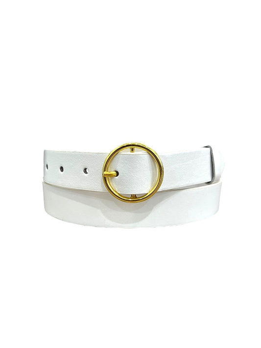Women's Belt White