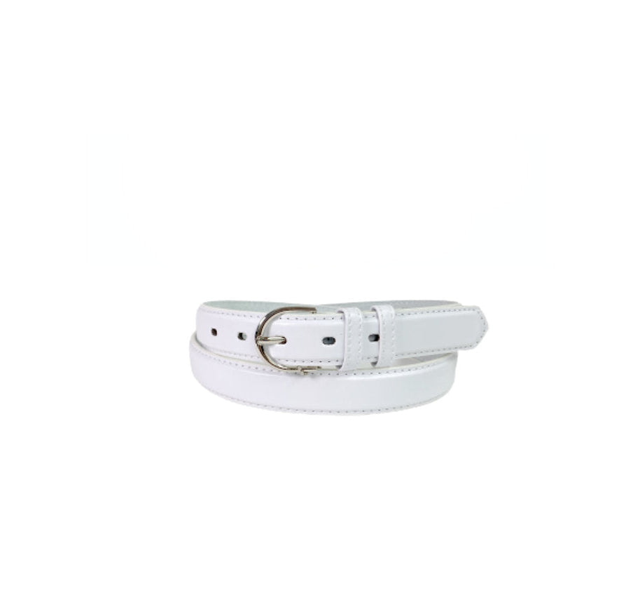 Men's Belt White