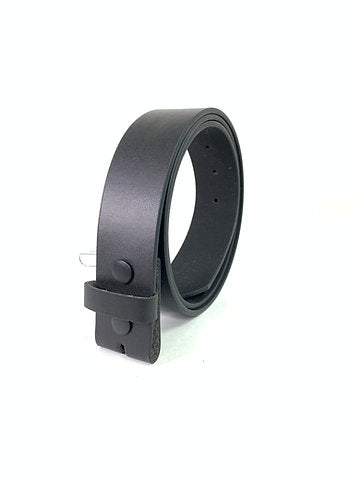 No Buckle Belt Black