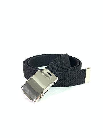 Military Web Belt Black