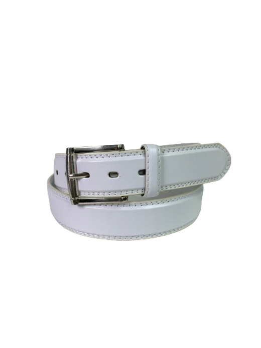 Men's Belt White
