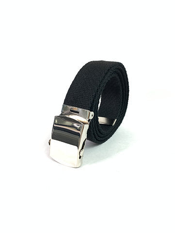Military Web Belt Black