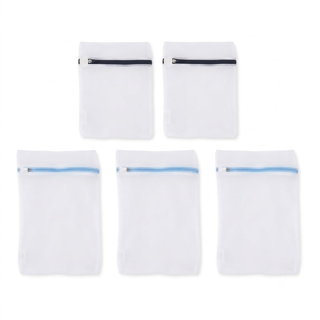 Bolsas de malla para ropa delicada, 5 unidades - NON/CF