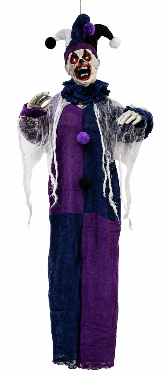 47.2 Hanging Creepy Clown Prop