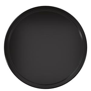 12" ROUND TRAY - BLACK 133g