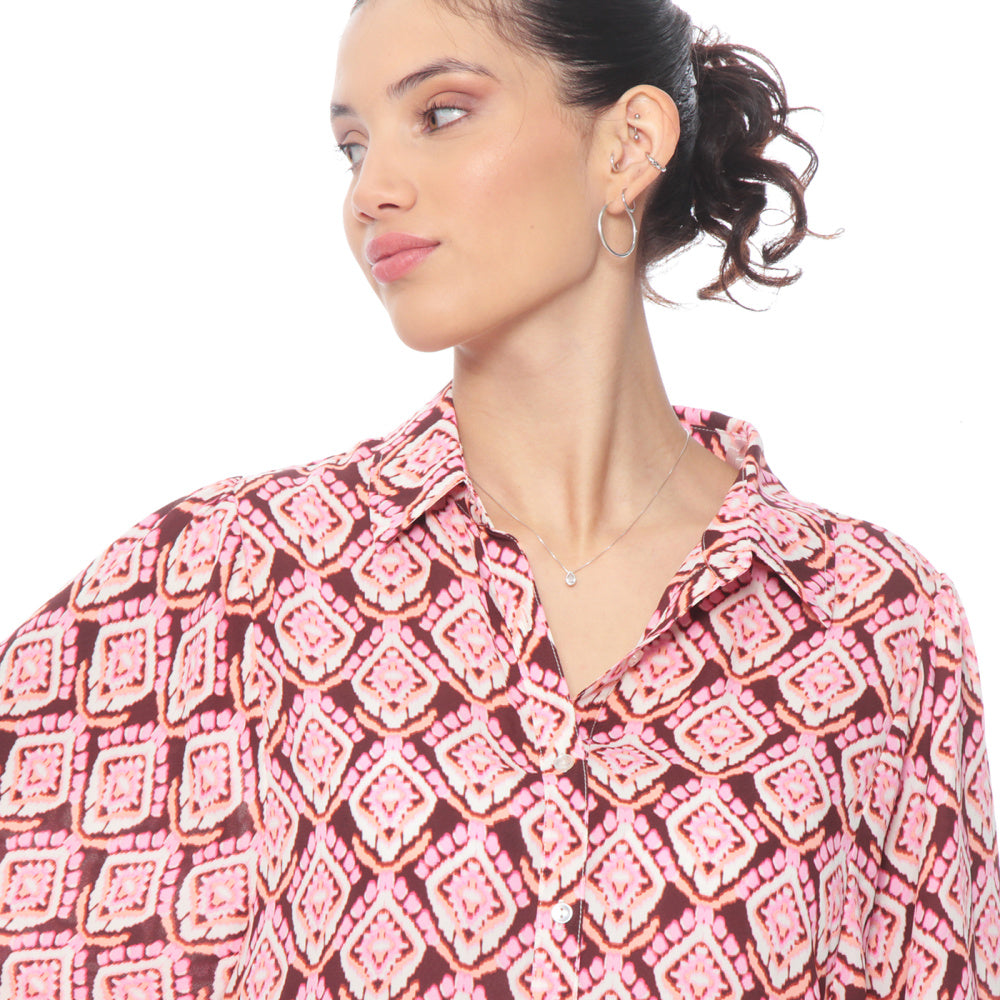 Blouse Henna/Ecru/Rose  - Zac & Rachel
