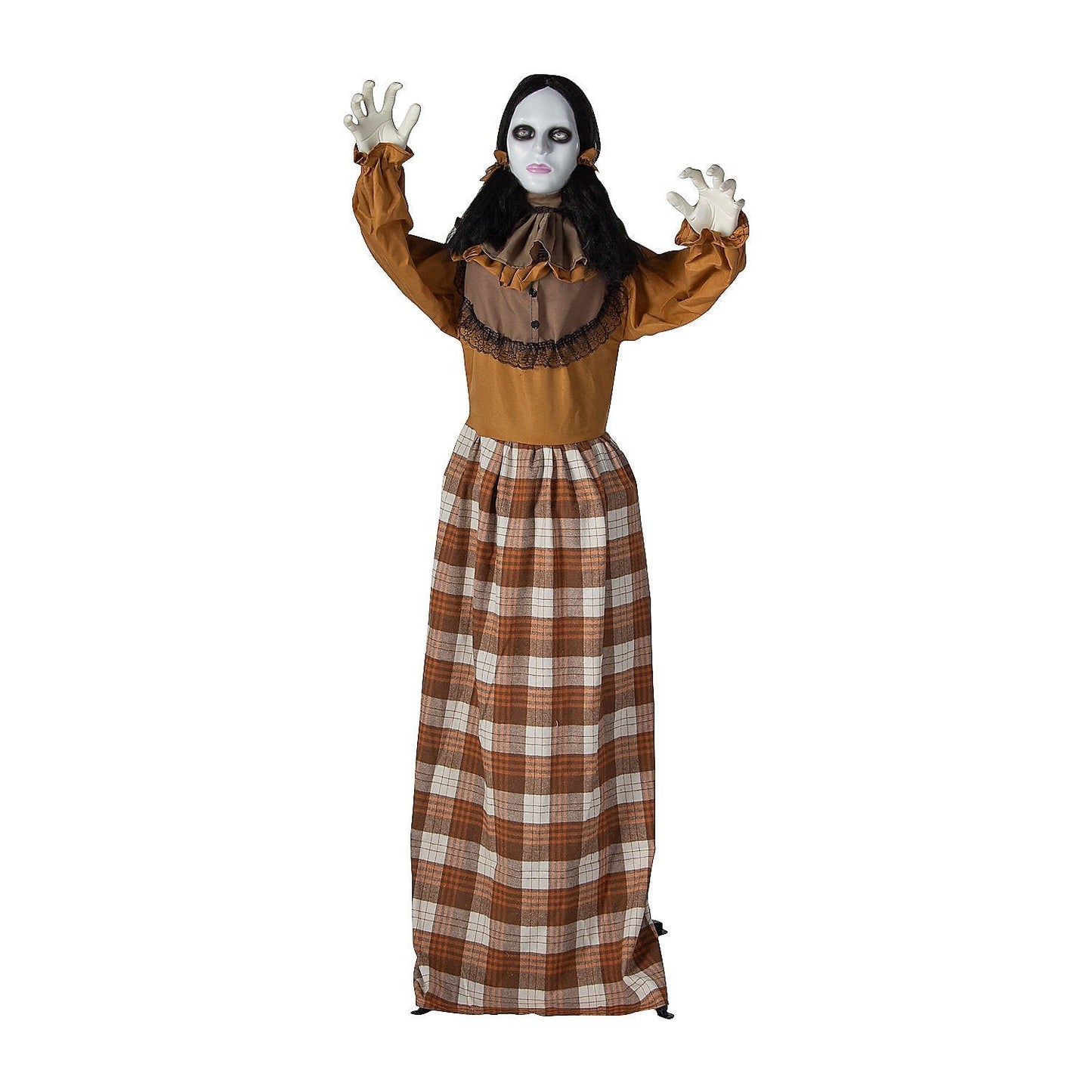 5 Ft. Standing Creepy Woman Plastic Pop-Up