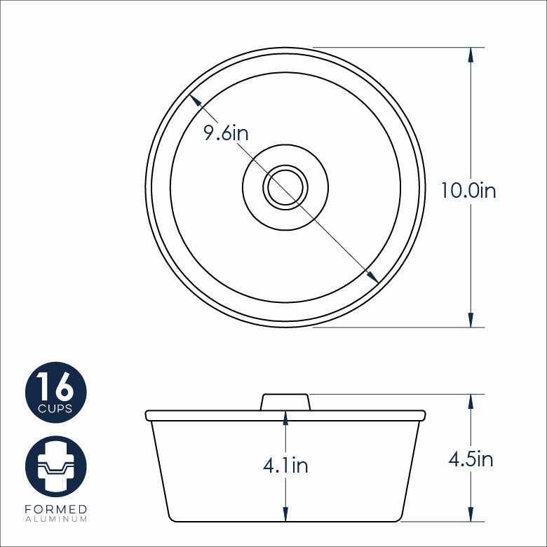 ProForm Angel Food and Pound Cake Pan