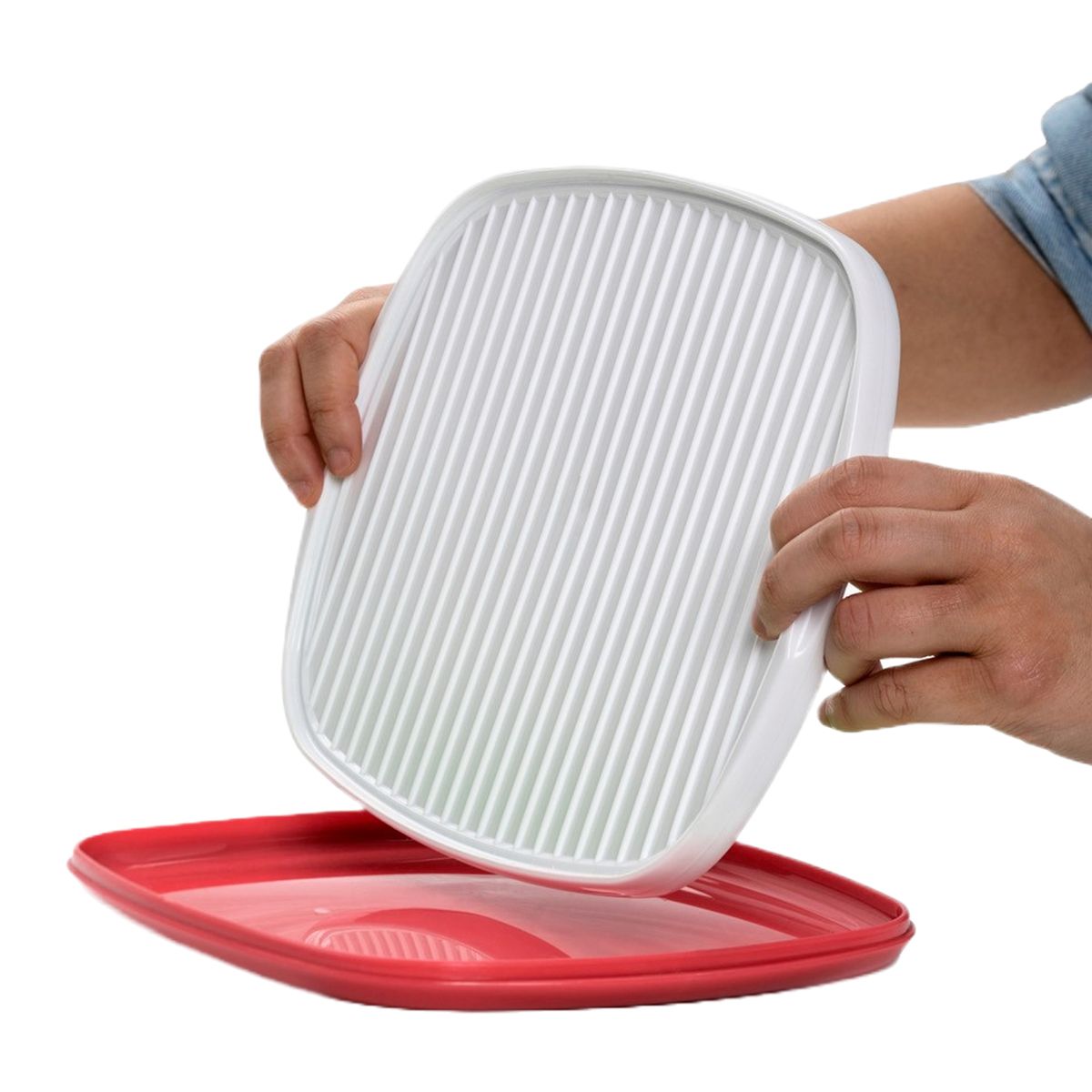 Joie Flip Burger Tray with Lid