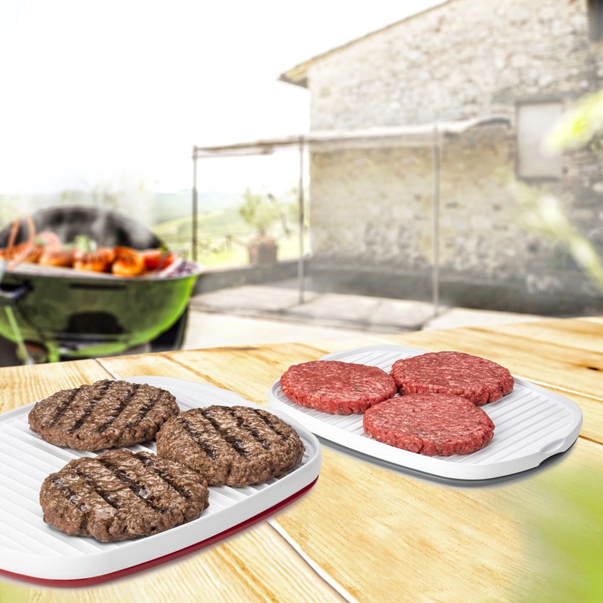 Joie Flip Burger Tray with Lid