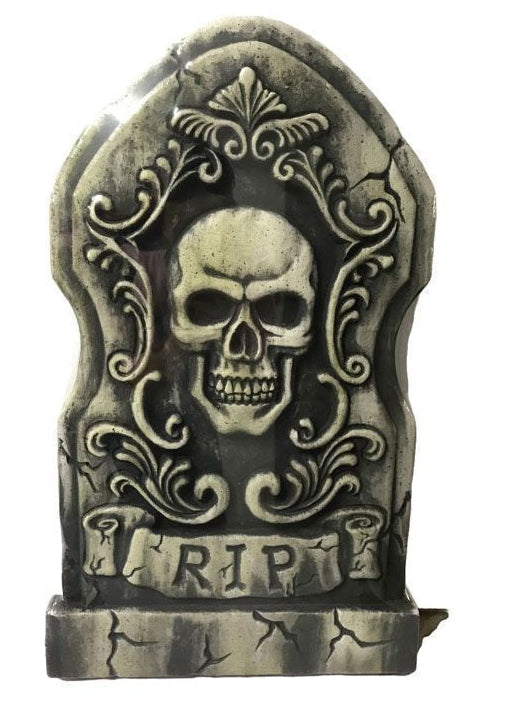 26" Tombstone Skull Rip