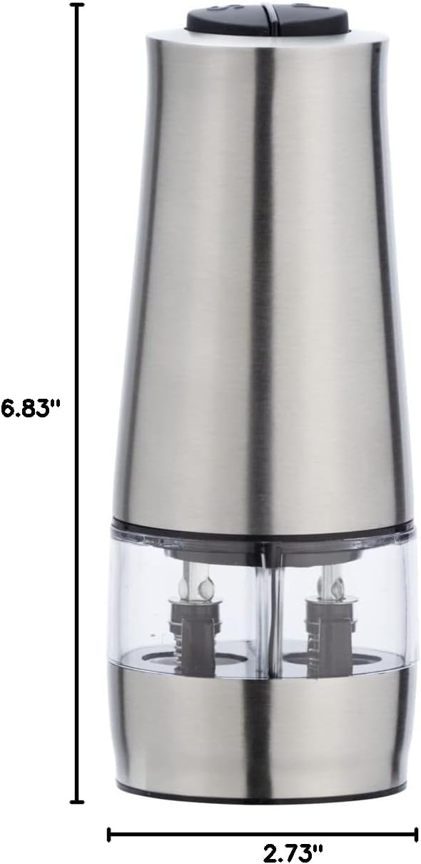 Electric Salt and Pepper Grinder Set 2-1