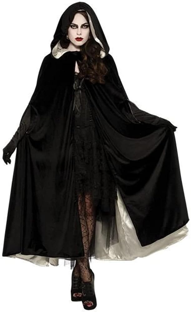 REVERSIBLE HOODED CAPE
