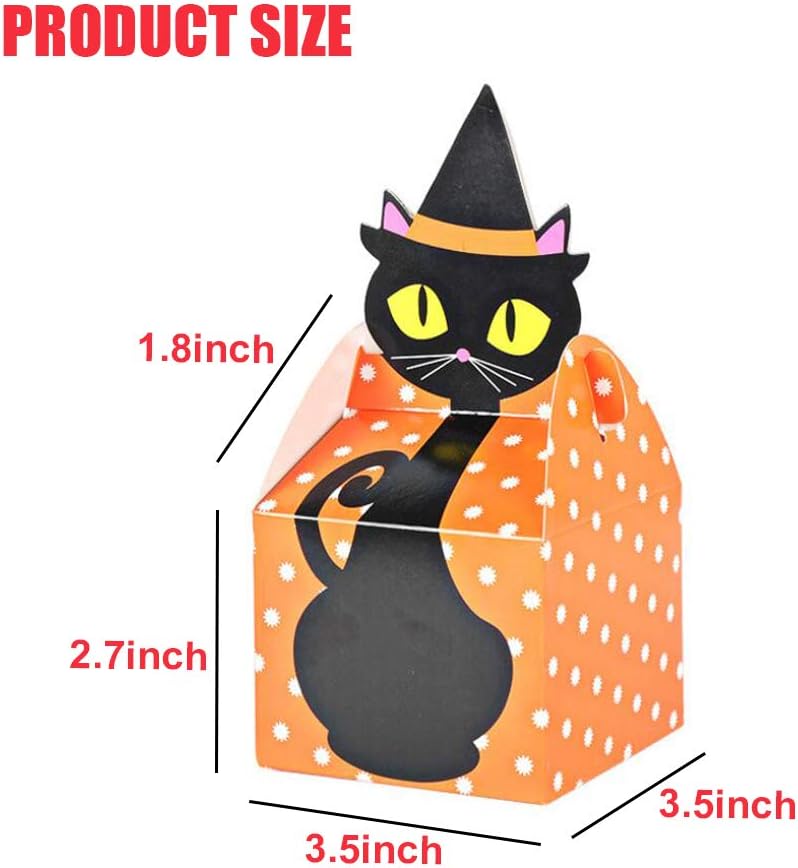 Treat Box Halloween 9.84in 4PK