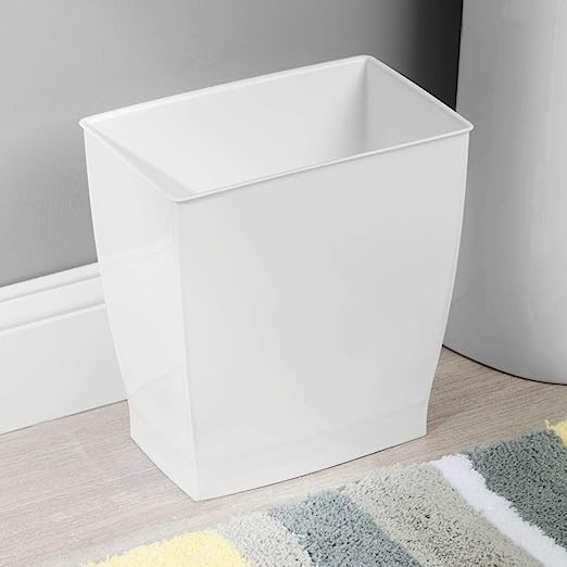 Mono Rectangular Can White