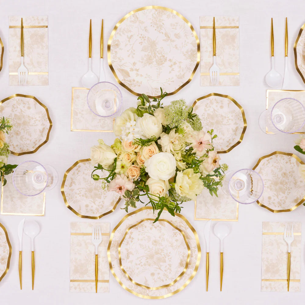 Wavy Dinner Plate Timeless Sand 10.5"