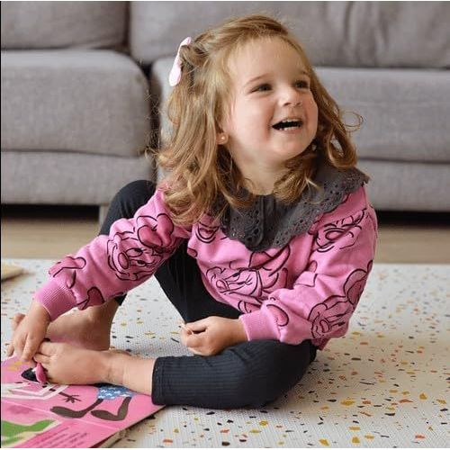 Play Mat with Design 6 Pieces - Orange