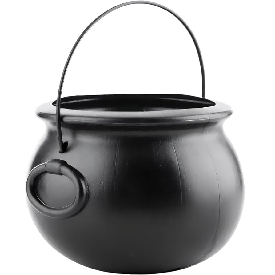 Nested Cauldron Black 10"