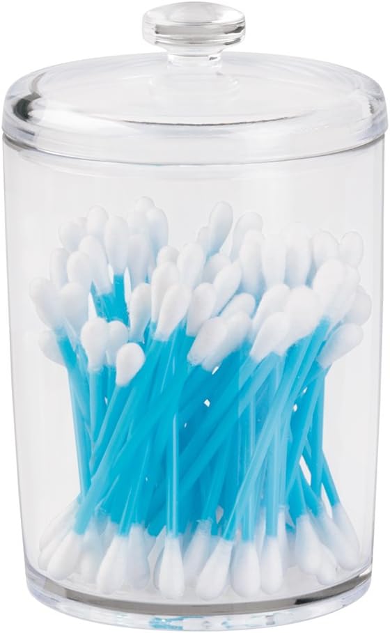 Small Plastic Canister Clear