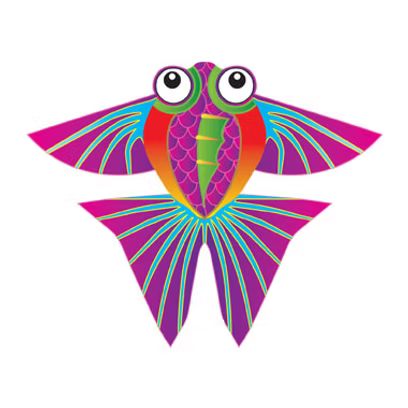 Tropical Fish MicroKite  4.3"x 4.4"