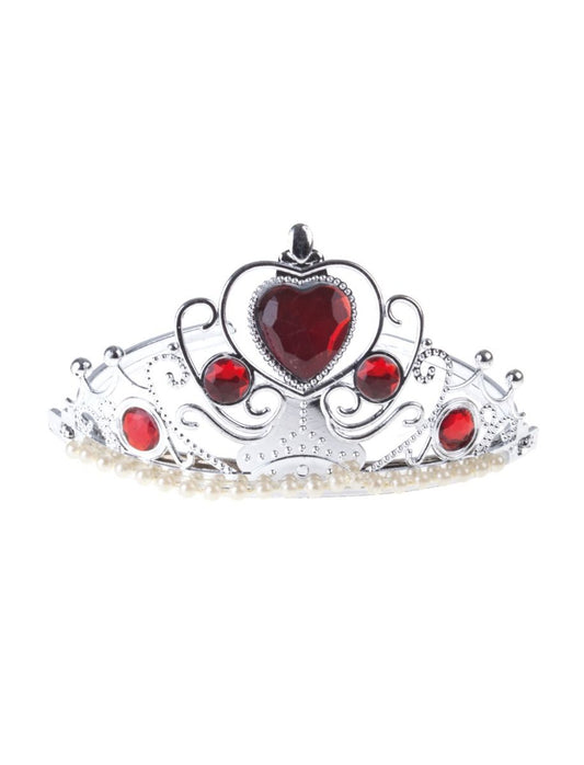 Crown-Silver with Ruby