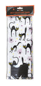 Loot Bag Cello Halloween 15ct 4asst 5x2.5x11in CAT