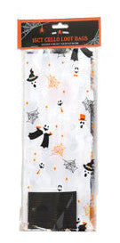 Loot Bag Cello Halloween 15ct 4asst 5x2.5x11in BOO