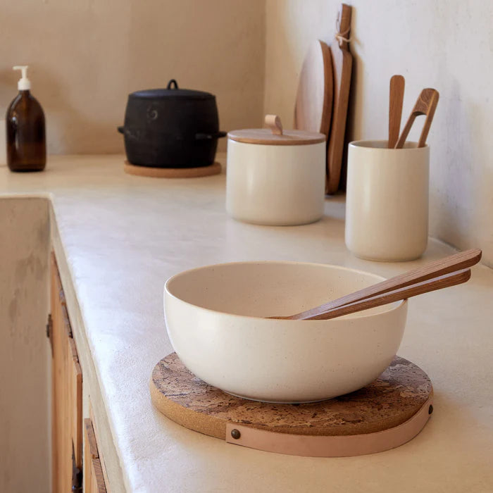 Serving Bowl Pacifica, Vanilla 10"