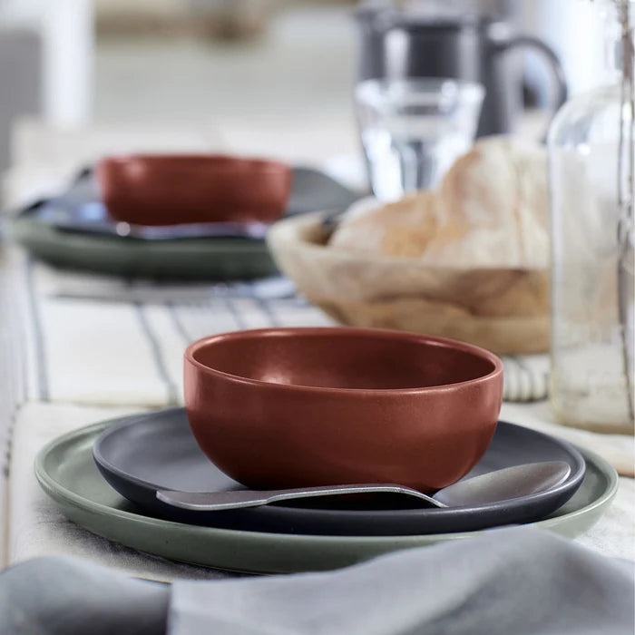 Salad/Dessert Plate Pacifica Seed Grey  9"