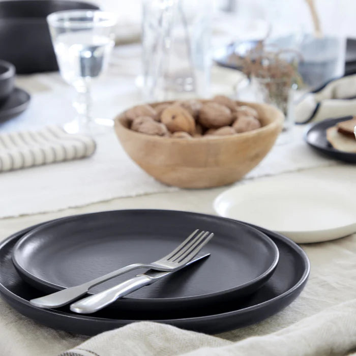 Salad/Dessert Plate Pacifica Seed Grey  9"