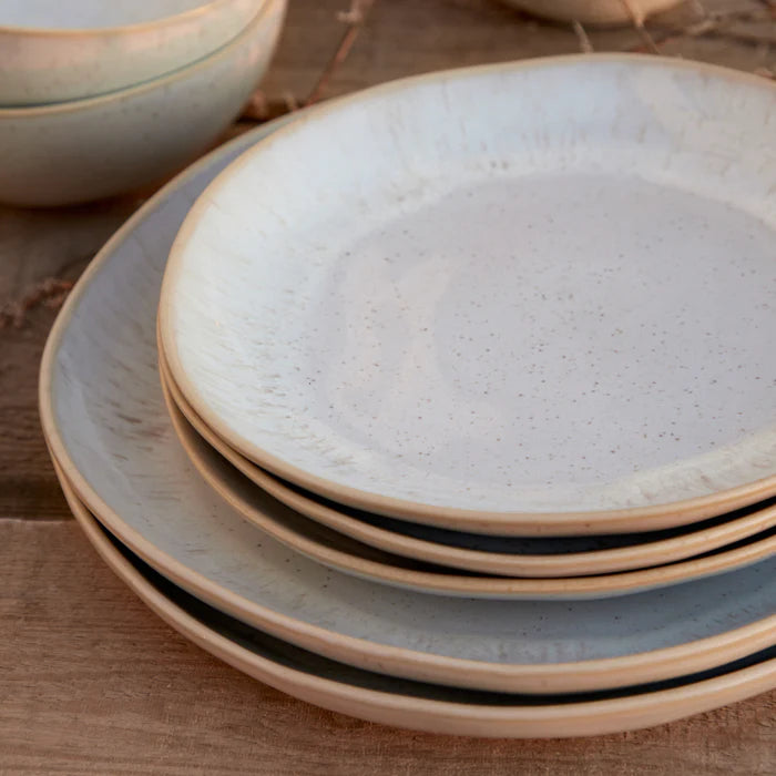 Plato de ensalada/postre Eivissa arena beige 23 cm