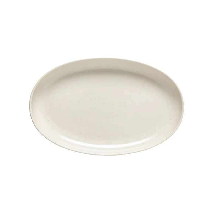 Bandeja ovalada Pacifica Vainilla 33 cm