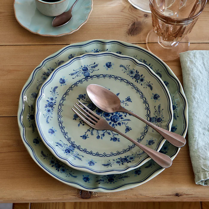 Dinner Plates, Vila Olive-Blue 11"