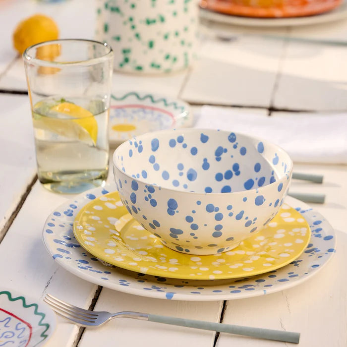 Dinner Plate Rafaela Cornflower Blue  11"