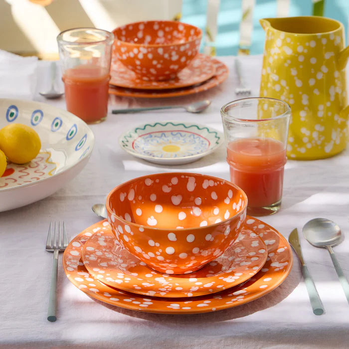 Tazón para sopa/cereal Rafaela Tangerine 6"