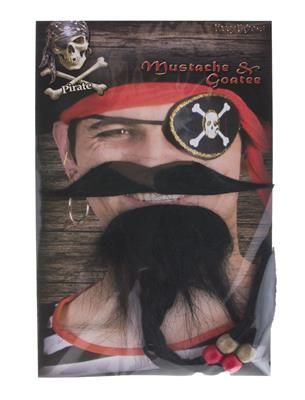Mustache & Goatee-Pirate