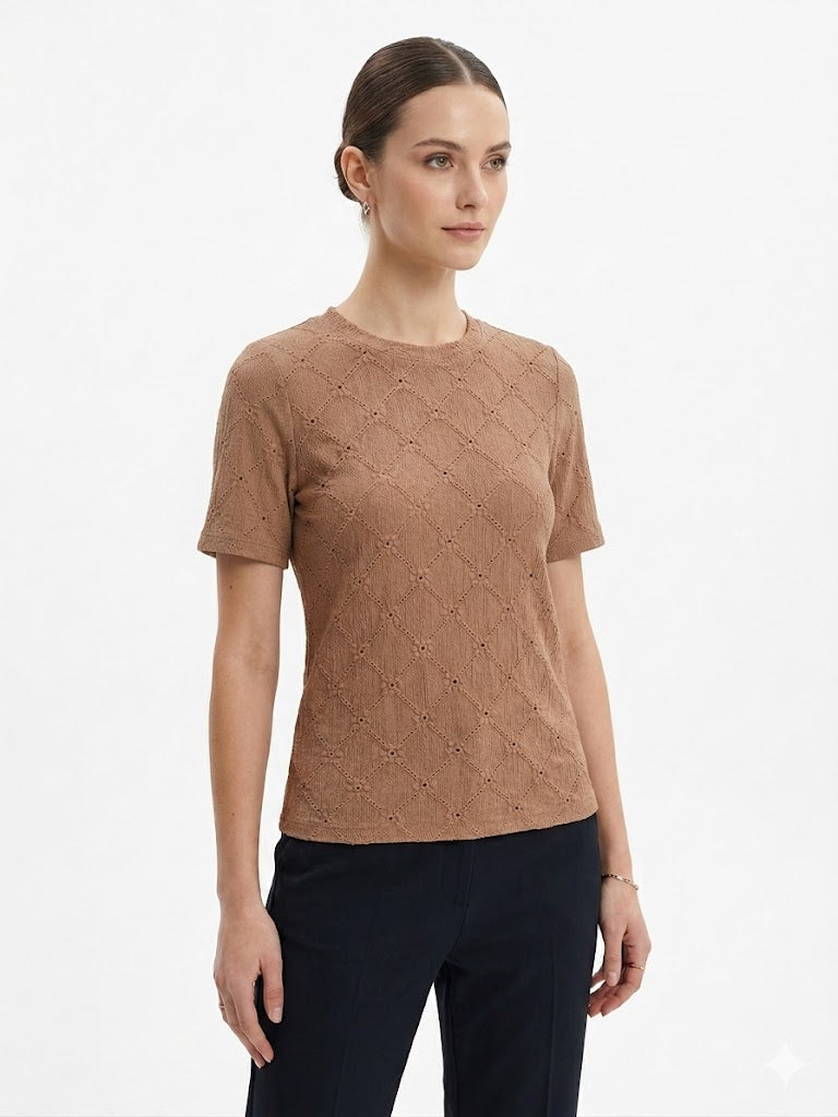 Missy Top Dark Rose