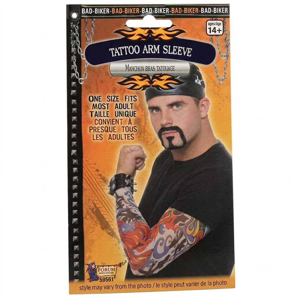 Tattop arm slevee biker