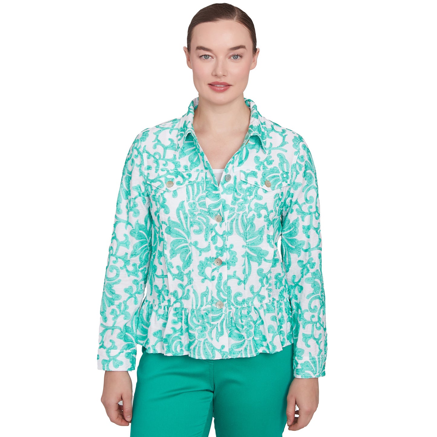 Julep Floral Embroidered Jacket   - Ruby Rd