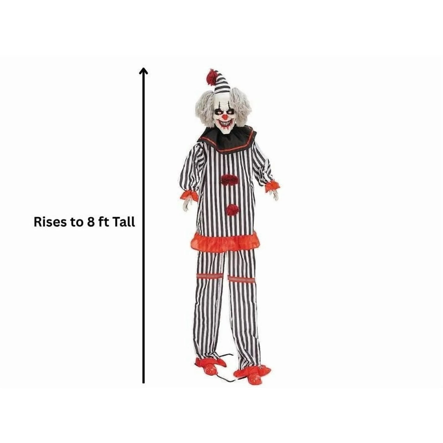 8.2 FT Animated Standing Clown