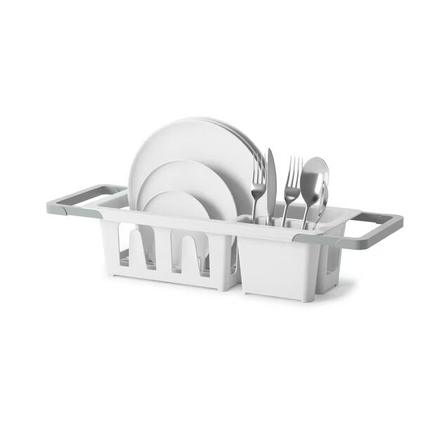 Compact OTS Dish Rack White/Grey