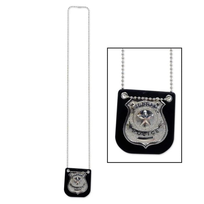 Police Badge Necklace