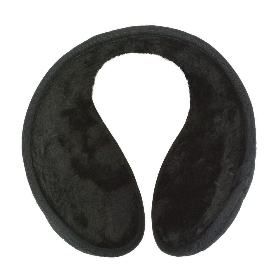 QUILTED BACK-WRAP EAR WARMER