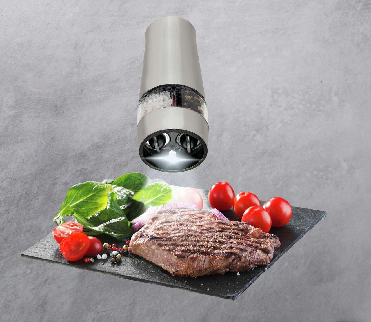 Electric Salt and Pepper Grinder Set 2-1