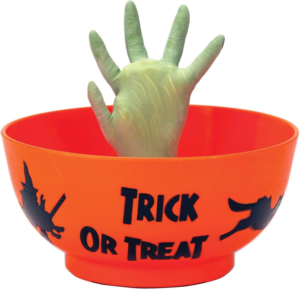 Animated Monster Hand in Orange Bowl